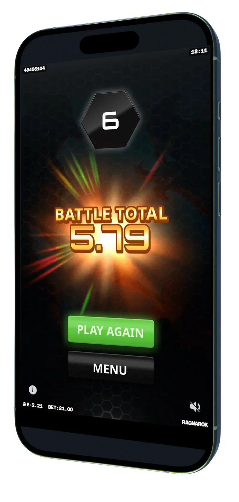 Taistelun päättyessä lopputuloksesi näytetään erikseen Battle Total -tuloksena. 99 Royale -taistelun lopputulos ja Battle Total